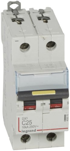 Выключатель автоматический Legrand DX3-E 10000 2п 25А C 16кА картинка